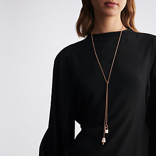 Kelly Clochette long necklace, medium model | Hermès Canada